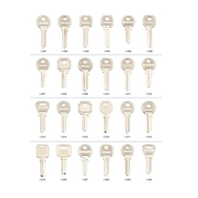 Custom Zinklegierung Messing Tür Schlüssel mit OEM-Support und Customized Logo