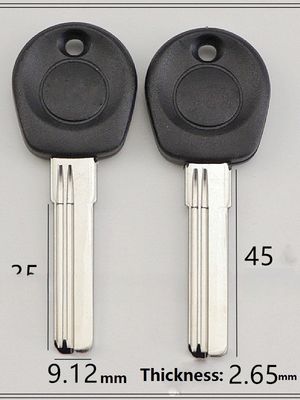 Mittlerer Osten Markt ABS Metall Doppelsperrschloss mit Gummigriff und Messing Schlüssel