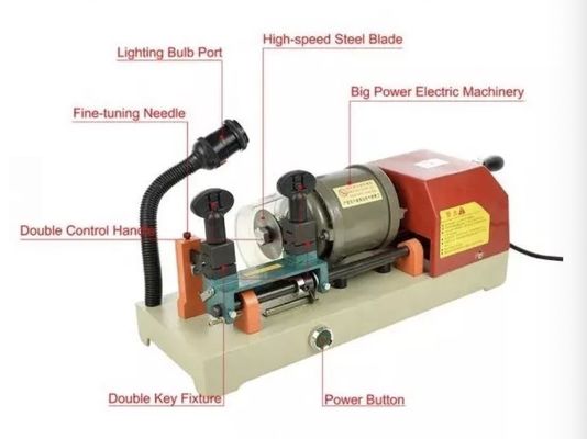 220V/110V Schlüsselkopiermaschine und Schlüsselschneidemaschine mit 50/60Hz für das Duplizieren von Schlüssellücken