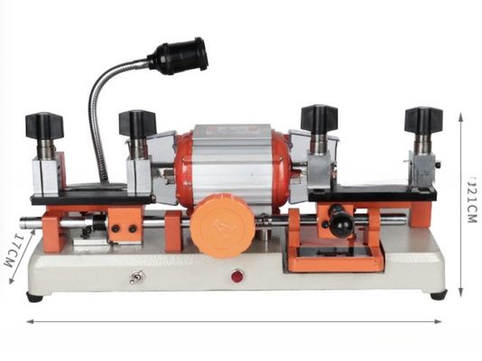 AOYU 238BS Horizontale Universal-Doppelkopf-Auto-Schlüssel-Schneidemaschine für präzise Schnitte