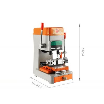 AOYU 238BS Horizontale Universal-Doppelkopf-Auto-Schlüssel-Schneidemaschine für präzise Schnitte