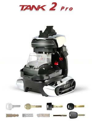 Mühelose Schlüsselduplizierung mit TANK 2 Pro Die multifunktionale CNC-Schlüsselschneider
