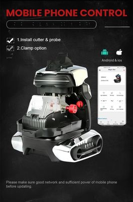 Maschine zur automatischen Schlüsselschneidung für Grübelschlüssel