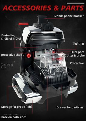 Maschine zur automatischen Schlüsselschneidung für Grübelschlüssel